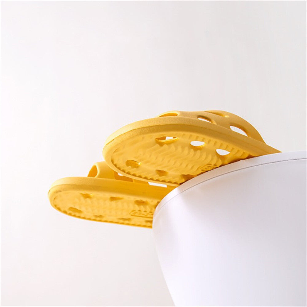Men Women Slippers Bathroom Leaking Quick-drying Shower Slipper Light Weight AU