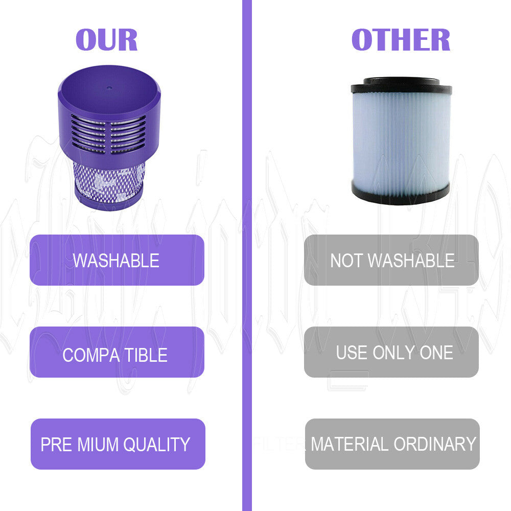 2 Pack For DYSON V10 Filter Genuine Cyclone Animal Absolute Total Clean Washable