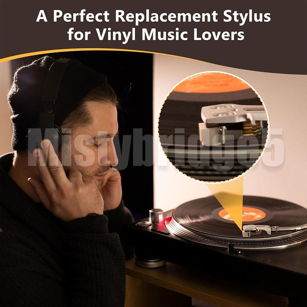 STYLUS Compatible with SONY PS-LX250H PS-LX295 PS-LX300USB ND142G ND155G etc Diamond Needle
