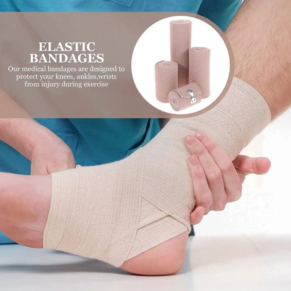 Sweatproof Strong Compression Bandage Wrap Breathable Binding Straps