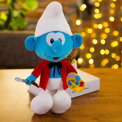 28cm Cute Smurf Cat Plush Toy Soft Stuffed Animal Doll Collectible Kids Gifts AU