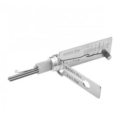 Hook And Pickup Tool Kit 2 In 1 Portable Lock Picking Set Ergonomic Handle