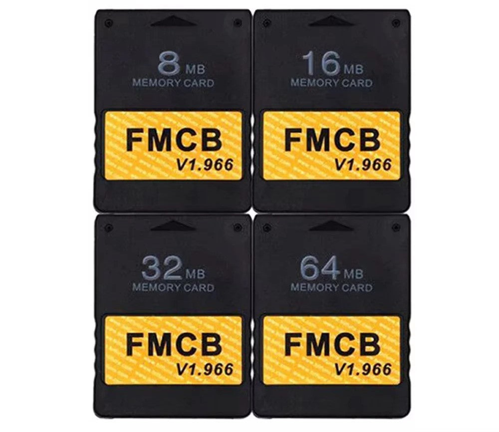 PS2 Free McBoot FMCB Memory Card 8MB 16MB 32MB 64MB Fat Console