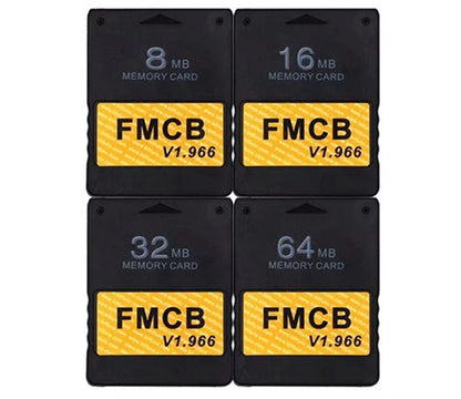 PS2 Free McBoot FMCB Memory Card 8MB 16MB 32MB 64MB Fat Console