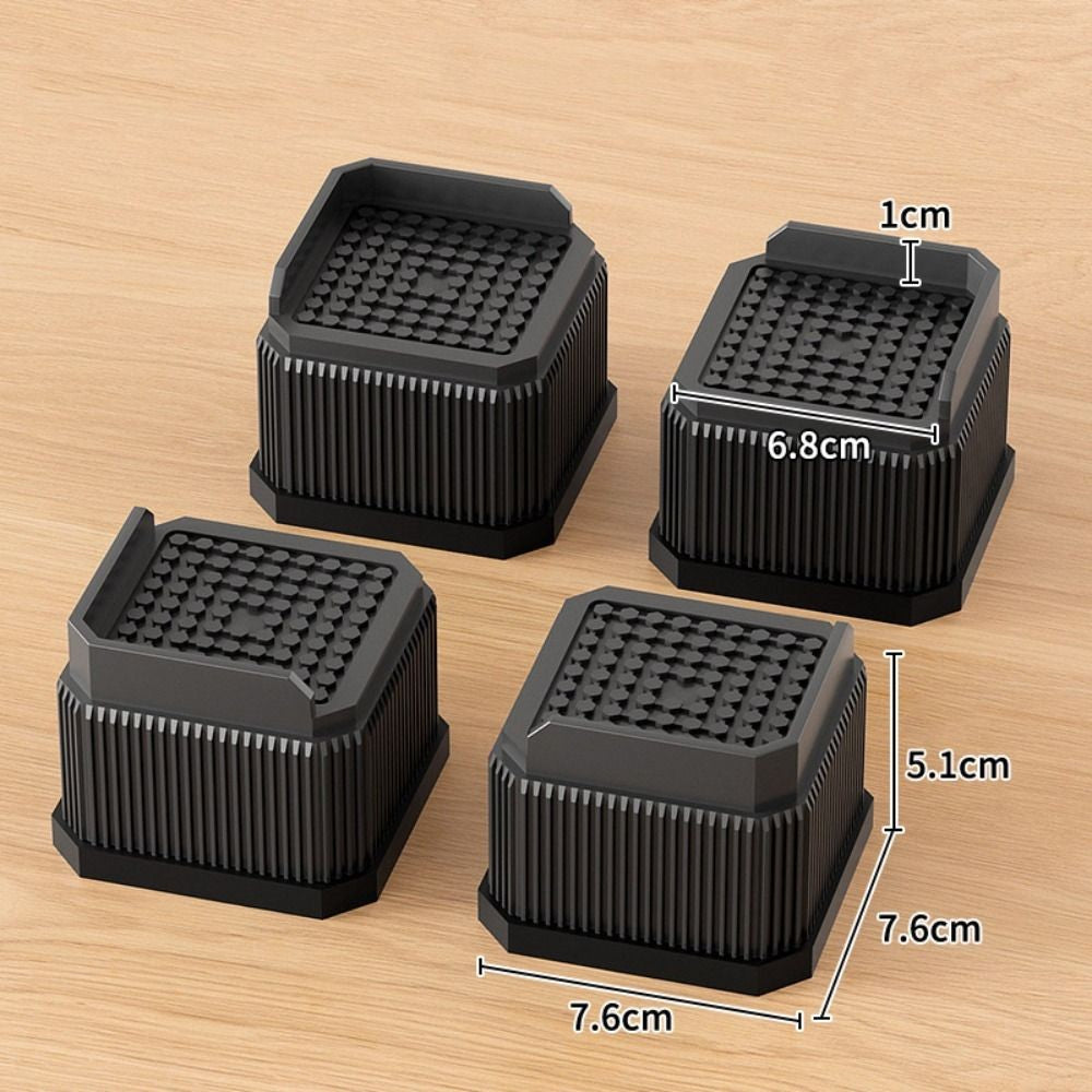 Non-slip Bed Lifts Risers Square Washing Machine Support  Refrigerator
