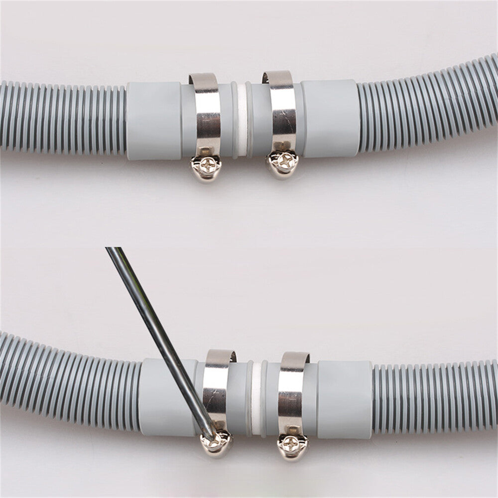 Universal Washing Machine Dishwasher Drain Waste-Hose Extension Pipe Kit 1/2/3 M