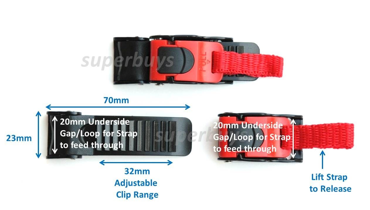 Fast Quick Release Helmet Buckle, Clip Cord Chin Strap Bag Motorcycle Bicycle T3