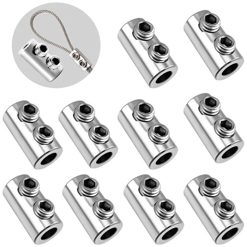 Copper Wire Rope Clamp Metal Stainless Steel Cable Clamp  Hardware Accessories