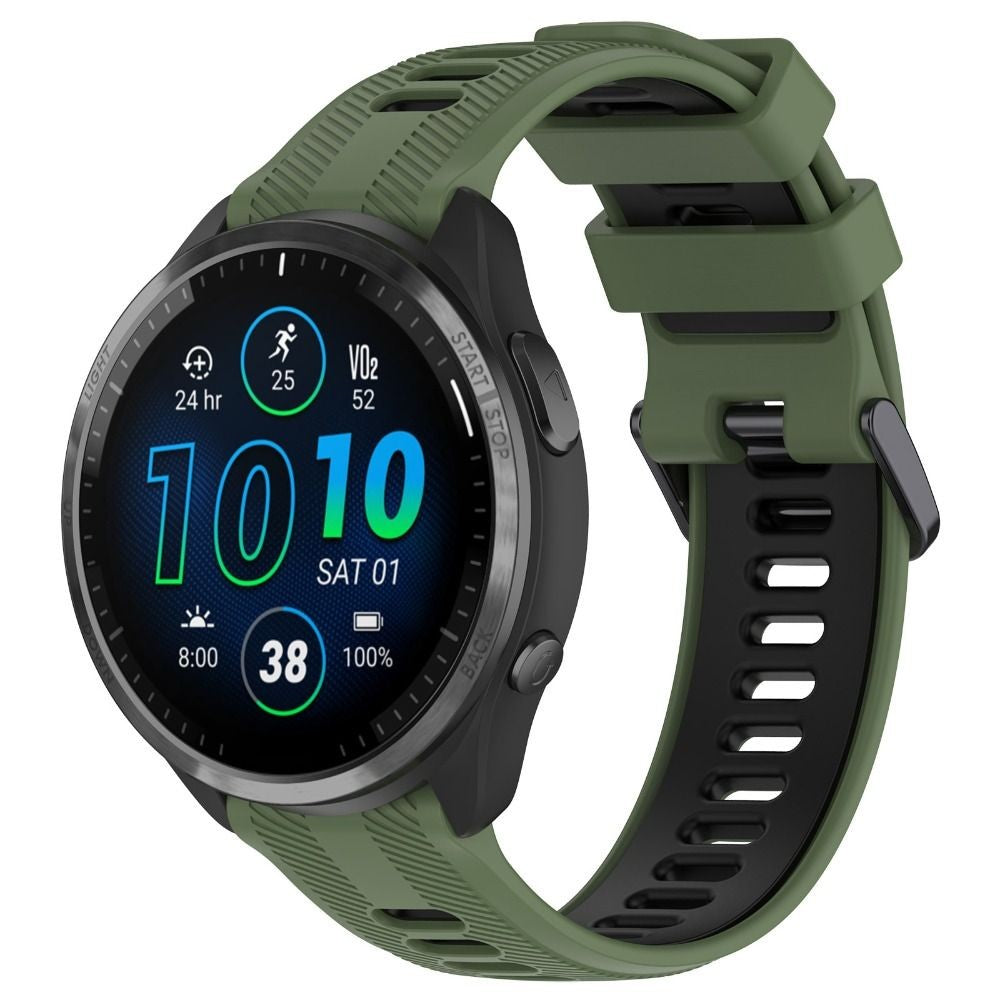 Replacement Silicone Strap Watchband Compatible with Garmin Forerunner 965 955 945 935