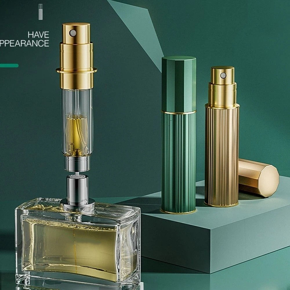 5ml /10ml Bottom-Filling Perfume Bottle Refillable Spray Bottle Empty Atomizer