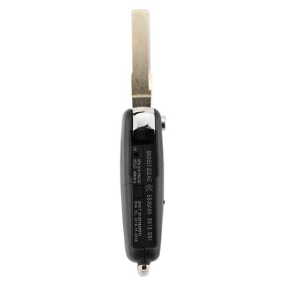 Volkswagon 2 Button HU162 Car Key Replacement For Amarok Golf Jetta Passat Polo