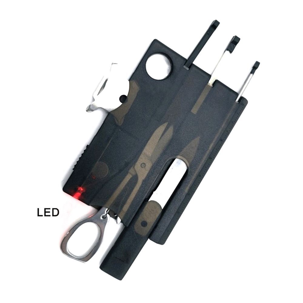 Knife-EDC Tool Gear Multi Tool Card Card Multi Tool 12 In 1 Pocket Credit Card