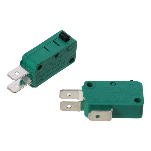 2pcs Green Micro Limit Switches 16A 125/250VAC Limit Switch  PCB Terminals