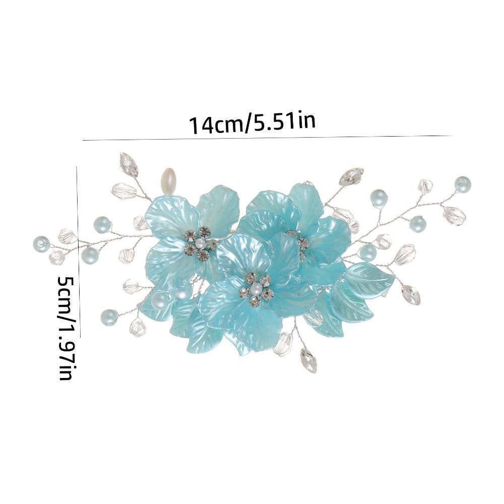 Crystal Pearl Bridal Hair Clips  Wedding Hair Accessories