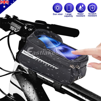 Waterproof Bike Bicycle Motorcycle Handlebar Mount Holder Case for Apple Samsung