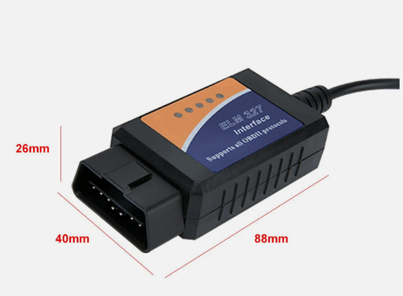 For Ford Forscan ELM327 Modified OBD2 Scanner V1.5 MS-CAN HS-CAN Code Reader