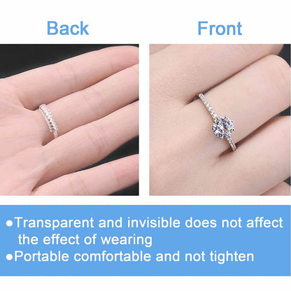 5-20 x Ring Size Adjuster Reducer Spiral Invisible Snugs Guard Resizer Jewellery