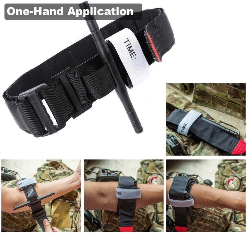 5PCS Combat Tourniquet First Aid Medical Emergency Buckle Quick Release Strap