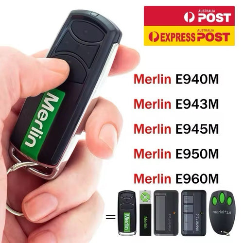 Merlin+ 2.0 E960M Garage/Gate Remote control Compatible E960M E945M E950M