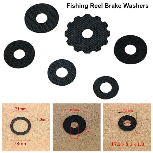 1Pcs Carbon Fiber Drag Washers  For Baitcasting Drum Reels