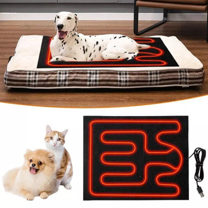 Pet Supplies USB Hot Compress Winter Heated Sheet Heat Mat Heating Pad Heater AU