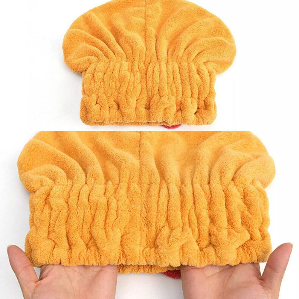 Super Absorbent Hair Towel Wrap For Wet Hair, Microfiber Cap Hair Drying Turban