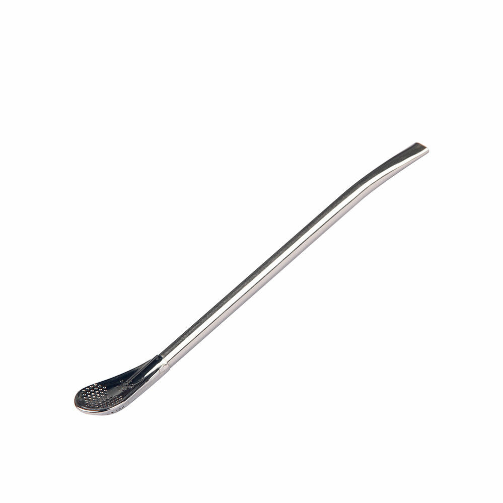 2X Gourd AU Drinking Bombilla Filter Spoon Stainless Steel Mate Yerba Tea Straw