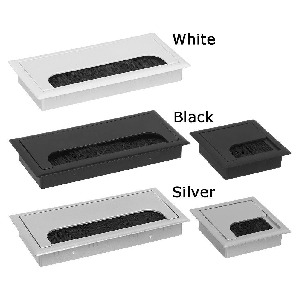 Grommet Hole Cover Wire Cable Holder Desk Cable Box Wire Hole Cover Wire Box