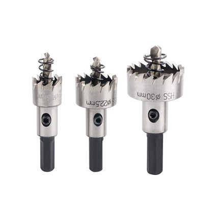 New 15mm to 60mm HSS Hole Saw Tooth Drill Bits Holesaw Cutter for Steel Metal