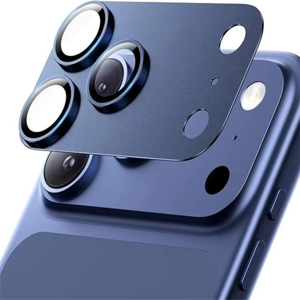 Metal Tempered Glass Camera Lens Cover Compatible with iPhone 17Pro/17 Pro Max