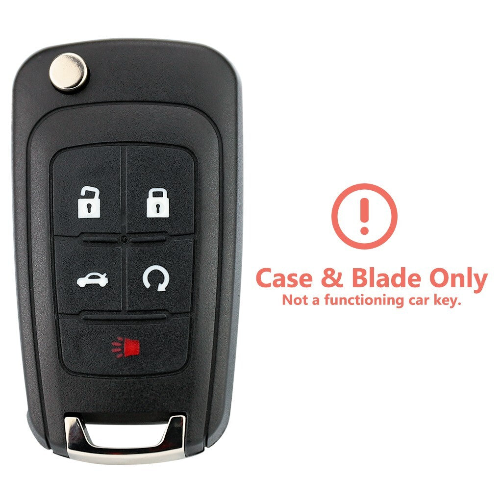 Holden 5 Button Car Key Replacement to suit Cruze, Trax, Barina, VF Commodore