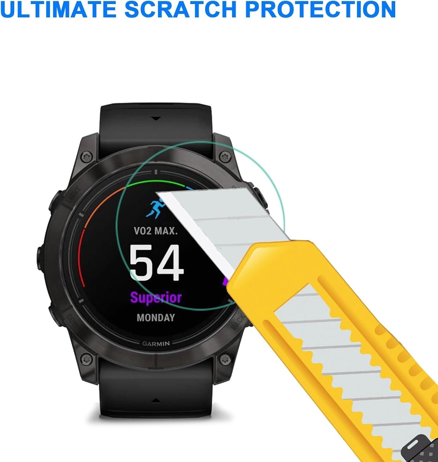 [3 Pack] for Garmin Epix Pro (Gen 2) 51Mm Screen Protector, 9H Hardness Scratch