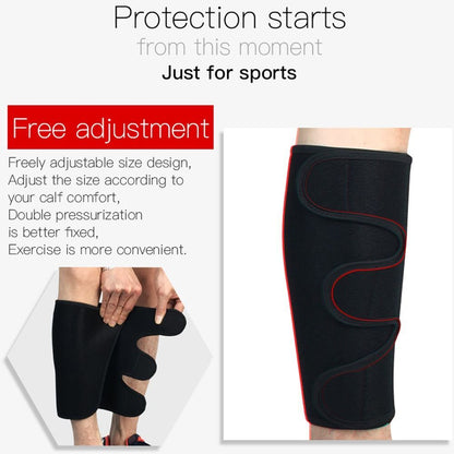 Calf Brace Neoprene Calf Sleeve Shin Splint Support Lower Leg Compression Wrap