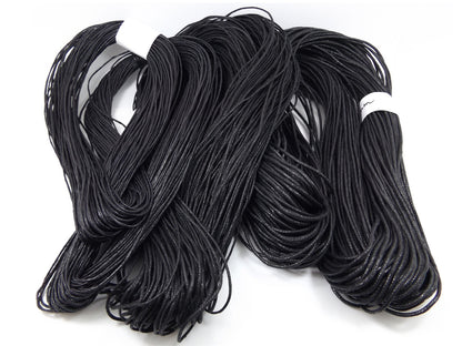 70M+ Round WAXED Cotton Thread CORD Bundle DIY Making Bracelet 0.8/1mm/1.5mm/2mm