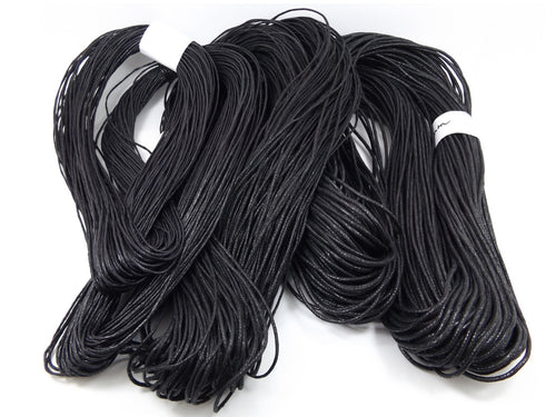 70M+ Round WAXED Cotton Thread CORD Bundle DIY Making Bracelet 0.8/1mm/1.5mm/2mm
