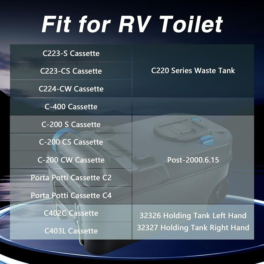 Prevent Leakage RV Toilet Lip Seal Flush Valve Seal for Thetford Toilet Parts