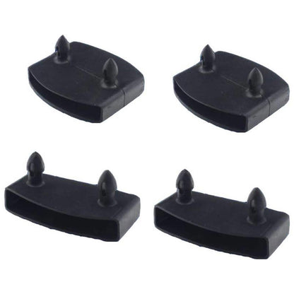 Black Plastic Replacement Bed Slat End Caps Holder for Wooden Slats Bed Base NEW