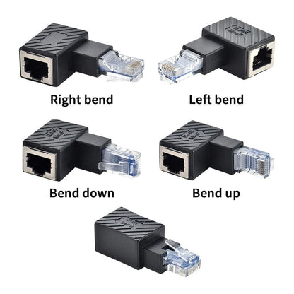 Male To Female Ethernet Cord Extender for Cat5 Cat6 LAN Ethernet Network Cable