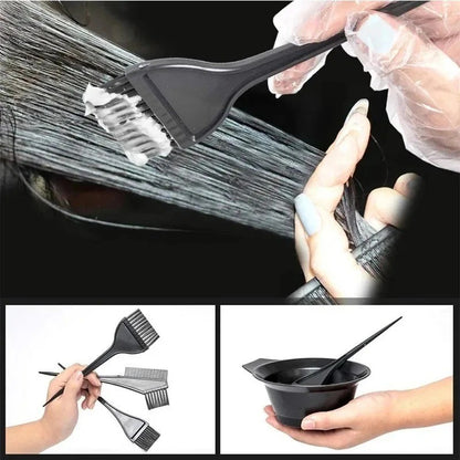 4X Comb Brushes Tool Set hair colouring kit Dye Tint Nice Bowl Color