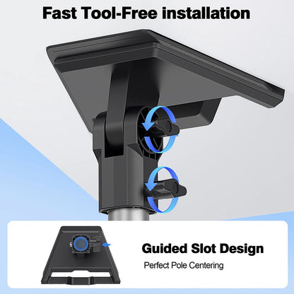 Starlink Gen 3 Pipe Adapter Roof Pole Mount Kit for Starlink V3 Standard Dish