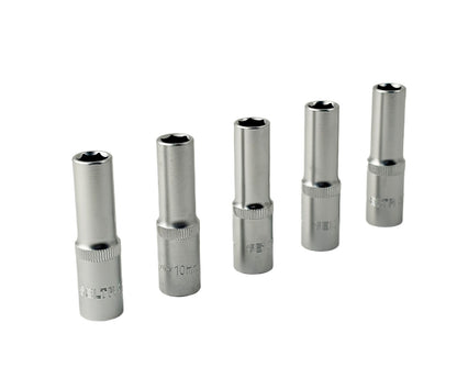 Selta Taiwan 5pc-pack 6pt 10mm Flank Socket 1/4" dr. or 3/8" dr. Regualr or Deep
