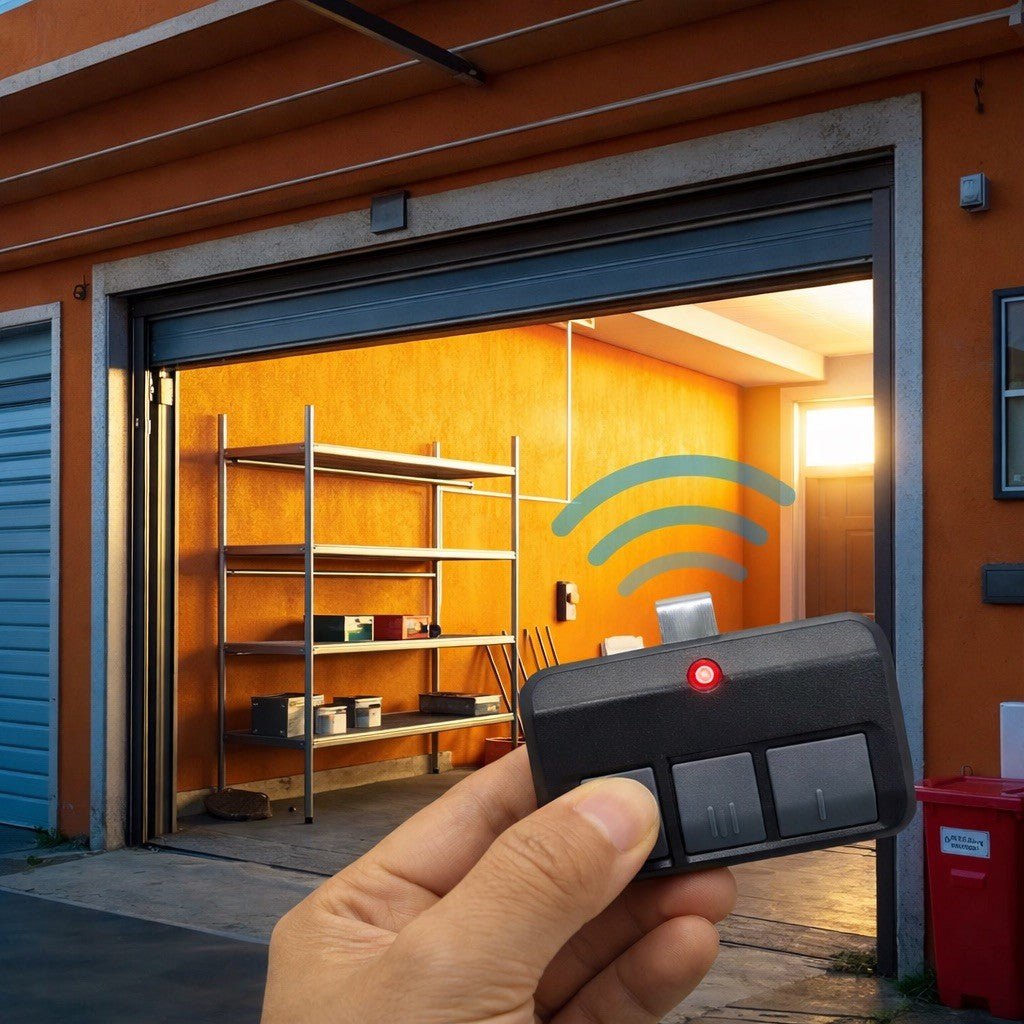 Chamberlain E950C Compatible Garage Door Remote Control with Visor Clips