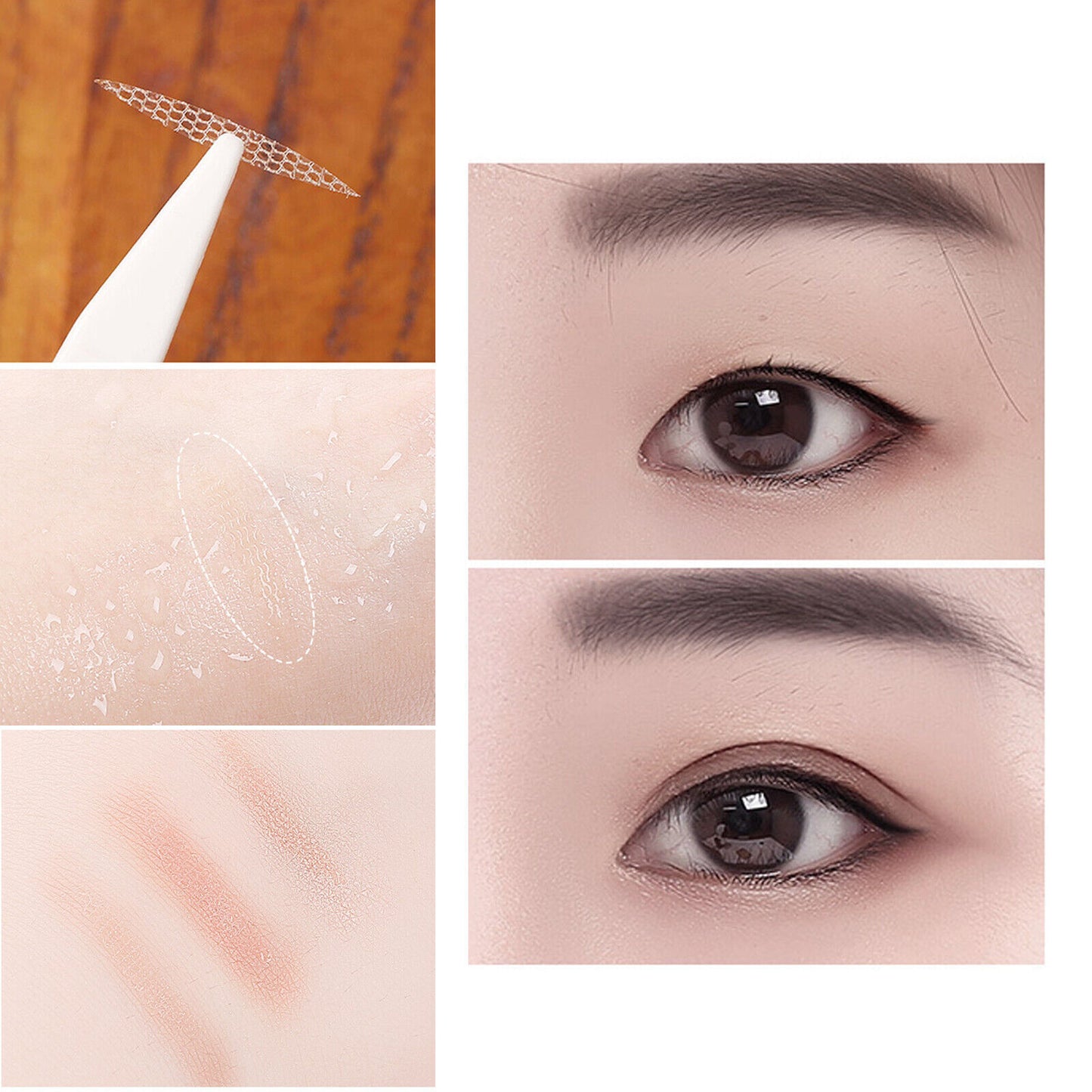 Double Eyelid Tape Adhesive Lace Invisible Narrow Stickers Eye Lift Makeup