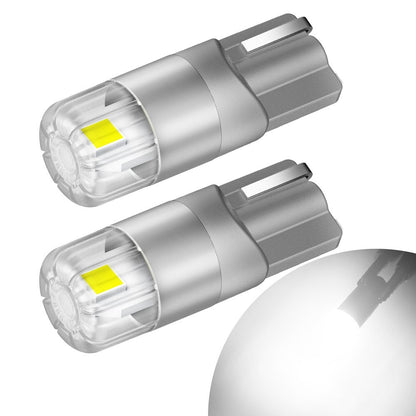 AUXITO 2 x White Bulbs Canbus LED T10 W5W SMD Car Side Wedge Parker Light Globe