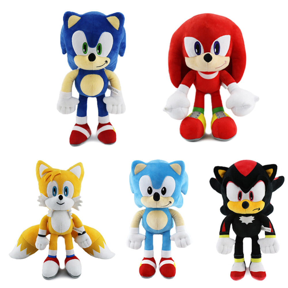 The Hedgehog Sonic Plush Toys Knuckles Shadow Tails Sonic Stuffed Doll Kids Gift