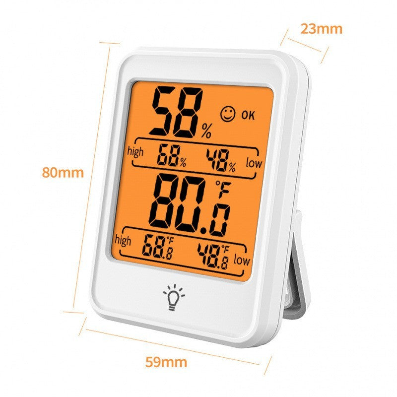Hygrometer Thermometer LCD Display Digital Room Indoor Temperature and Humidity