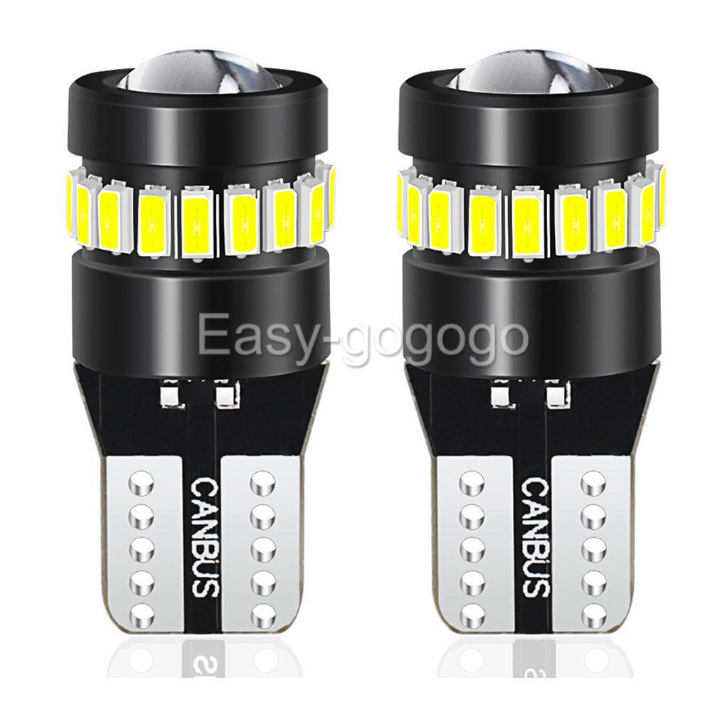 2X LED Parker Wedge Bulb Globes T10 For Holden Commodore VT VX VU VY VZ VE VF