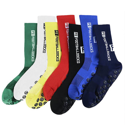 Sports Socks Anti-Slip Skid Hospital Soccer Basketball Football Grip Dots Train