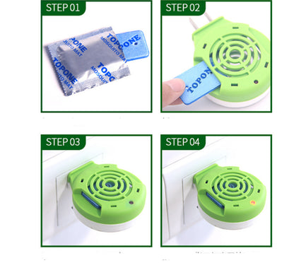 60xUSB Safety Peaceful Night Mosquito & Fly Repellent Mozzie Zapper Killing Mat