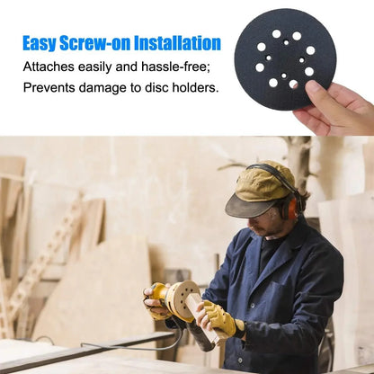 125mm Replacement Disc Sanding Base Backing Pad 8-Hole Orbital Sander Compatible with Ryobi